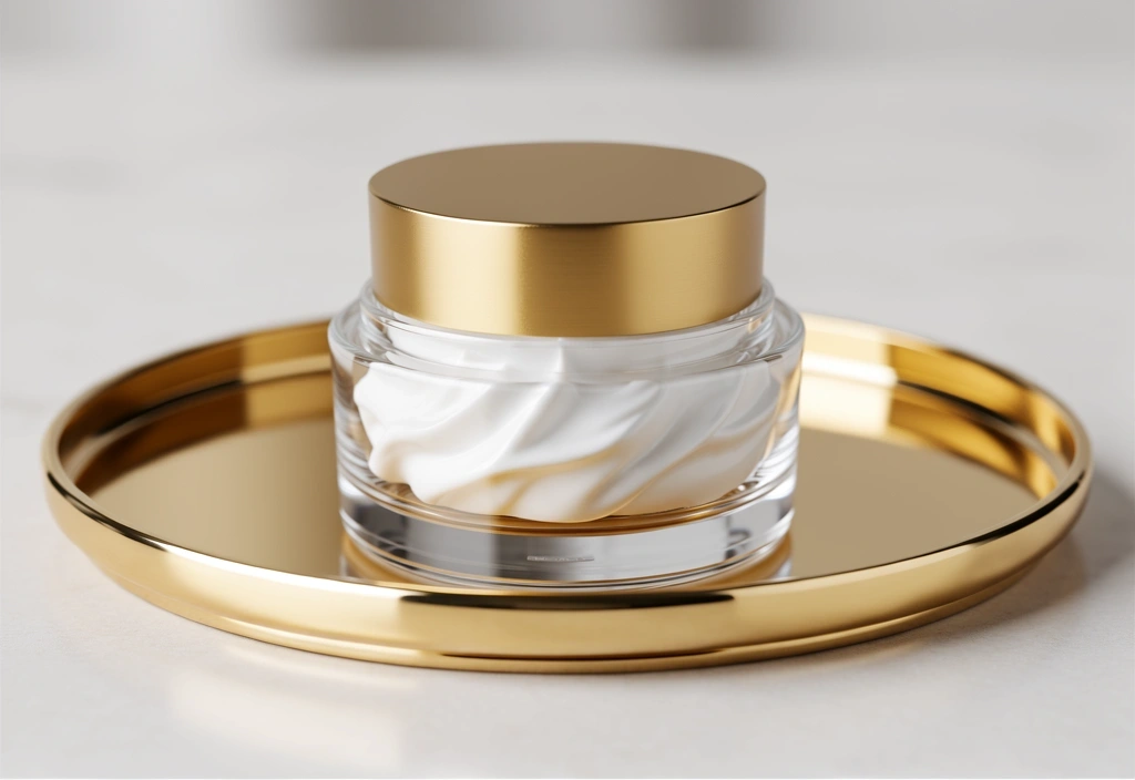 Premium luxury skincare texture